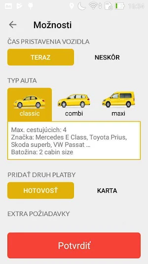 Halo taxi presov Screenshot 3