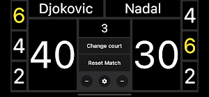 Tennis Scoreboard Screenshot 0