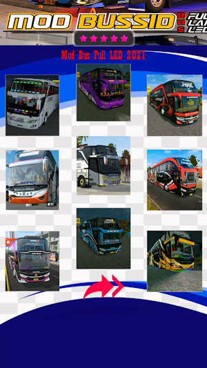 Mod Bussid Bus Full Lampu LED Screenshot 1