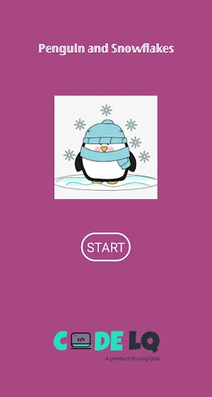 Penguin and Snowflakes Screenshot 3