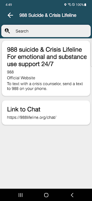 Pershing County Sheriff App Screenshot 1