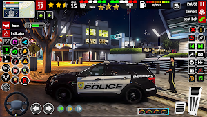 City Cop Car Chase Game Screenshot 0