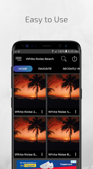 White Noise Beach Sound Screenshot 1