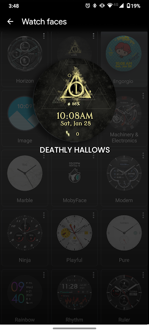 HP Deathly Hallows Digital Screenshot 1