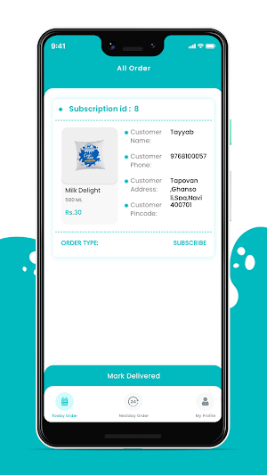 MDDF Delivery App Screenshot 3