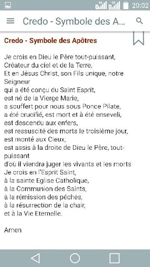 Recueil de Prières Screenshot 0