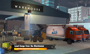 Supermarket Cargo Transport Truck Driving Sim 2019 Screenshot 2