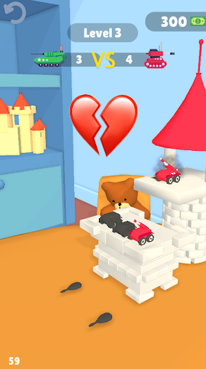 Merge Toy Tanks Screenshot 2
