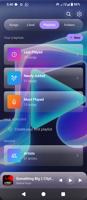 Smart Music Player Screenshot 3