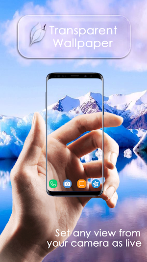 Transparent Screen Wallpaper Screenshot 2