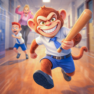 I Am Monkey School Pranskter Screenshot 0