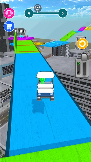 Impossible Parkour Drive Screenshot 0