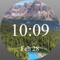 Lake in forest - Watch Face