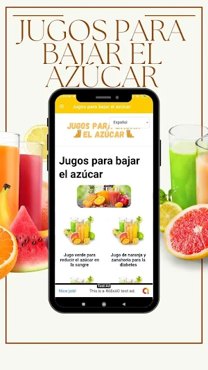 Jugos para bajar el azúcar Screenshot 0
