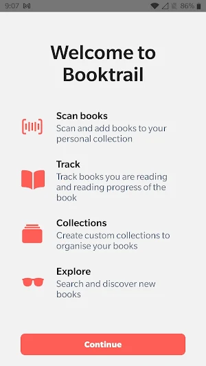 Booktrail Screenshot 0