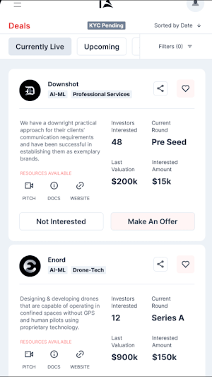 iAngels - India Accelerator Screenshot 1
