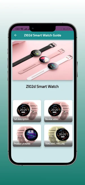 Zl02d Smart Watch Guide Screenshot 1