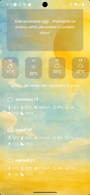 Fun Weather Screenshot 2
