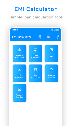 Loan EMI Calculator Screenshot 0