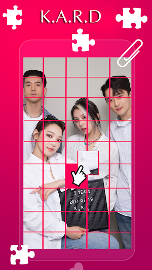 K.A.R.D Slide Puzzle Challenge Screenshot 2