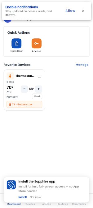 Sapphire Connected Communities Screenshot 0