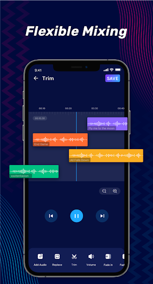 Audio Editor Pro - Free Music Editor, Sound Editor Screenshot 3