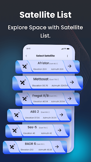 Satellite Tracker - SatFinder Screenshot 2