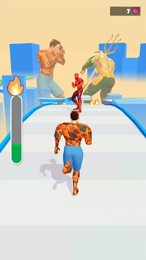 Hero Evolve Runner Screenshot 1