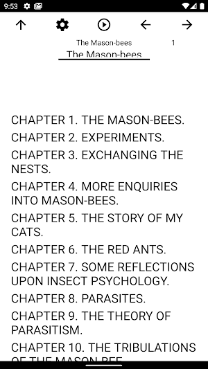 Book, The Mason-bees Screenshot 0