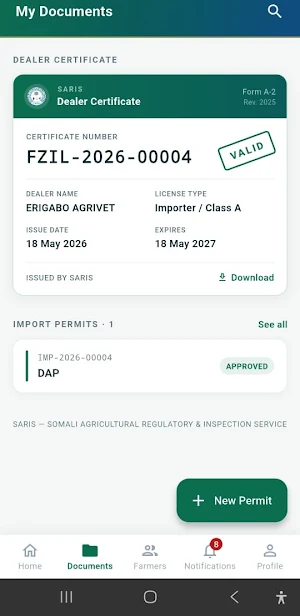 FertiTrack Screenshot 2