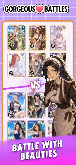 My Harem, My Waifu: Anime CCG Screenshot 3