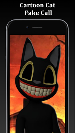 Scary Cartoon Cat is Call You Screenshot 1