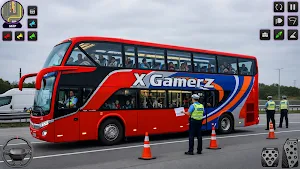 City Coach Bus -Bus Driving 3d Screenshot 1