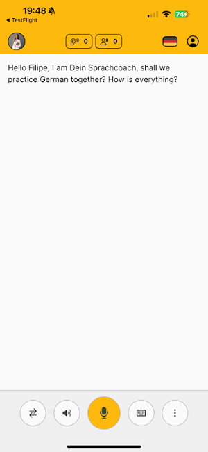 Dein Sprachcoach Screenshot 0
