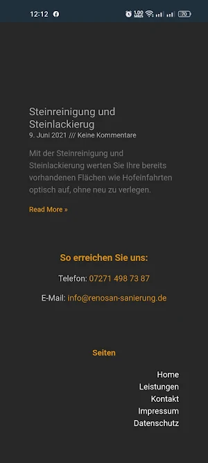 Renosan Sanierung Screenshot 2