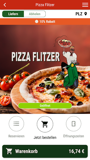 Pizza Flitzer Screenshot 0