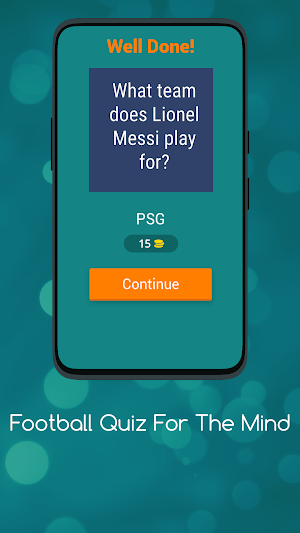 FOOTBALL QUIZ FOR THE MIND Screenshot 1