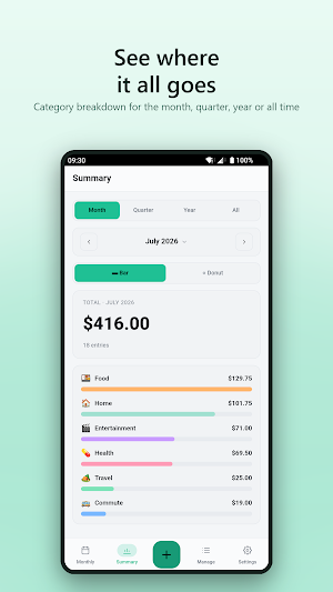 Outflow: Only Expense Screenshot 3