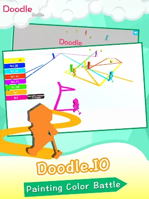 Doodle.io-Paper Paint Agar Gra Screenshot 3