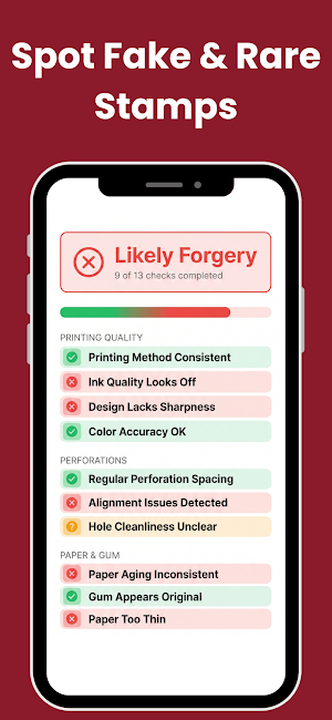 Rare Stamp Identifier · Value Screenshot 3