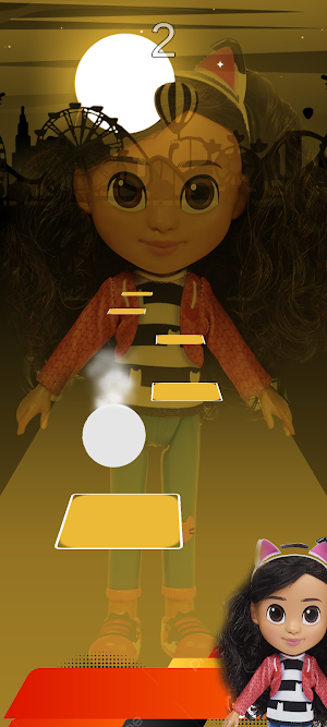 Gabbys Girl Doll Tile Hop Screenshot 2