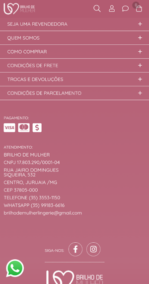 Brilho de Mulher Lingerie Screenshot 3