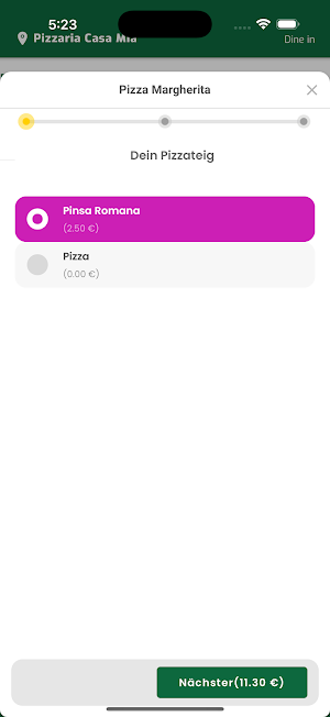 Pizzaria Casa Mia Screenshot 3