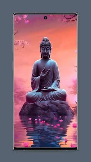 Budha Wallpaper Screenshot 2