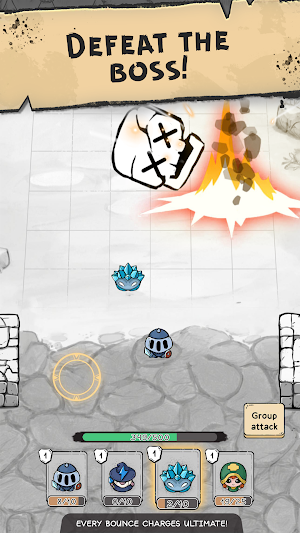 Hero balls: epic RPG battle Screenshot 3
