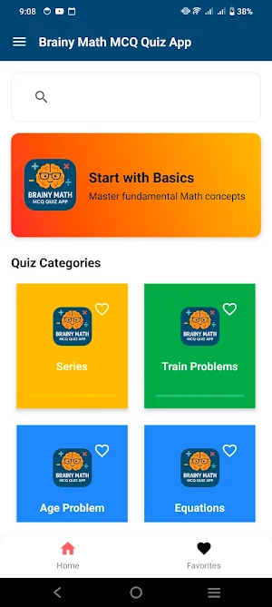 Brainy Math MCQ Quiz App Screenshot 2