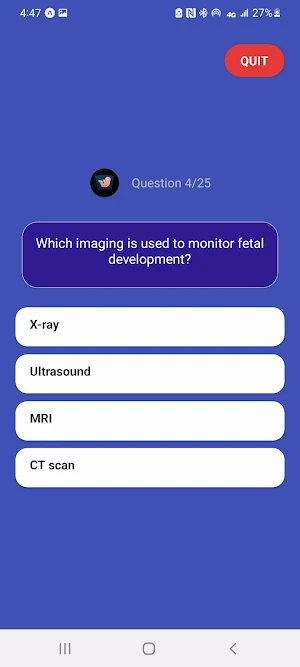 Obstetrics Gynaecology Quiz Screenshot 0