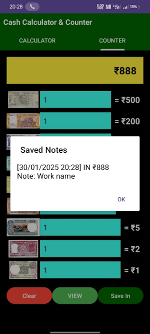 Money Calculator & Counter Screenshot 3