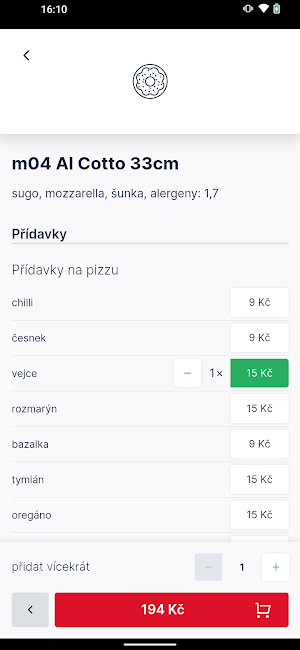 Pizza Vito Praha Screenshot 2