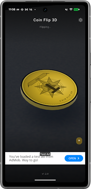 Coin Flip 3D - Coin Toss Screenshot 2